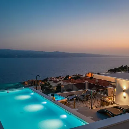 别墅 Adriatic Rooftop - Private Heated Pool