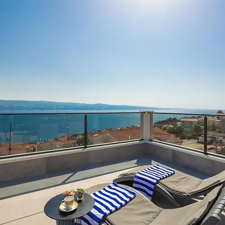 Adriatic Rooftop - Private Heated Pool 别墅 Stanici