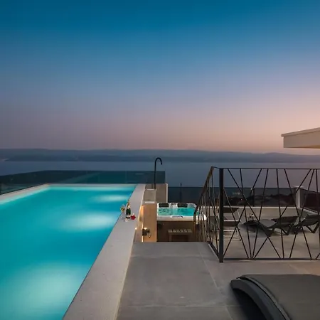 别墅 Adriatic Rooftop - Private Heated Pool *