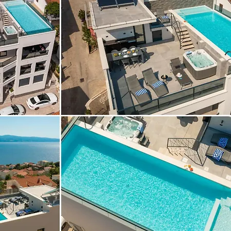 别墅 Adriatic Rooftop - Private Heated Pool
